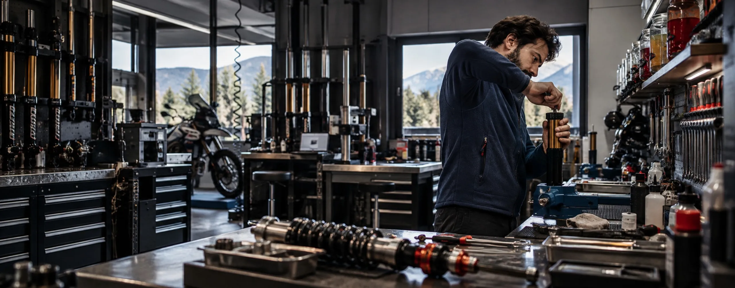 Atelier Sospensioni Moto e MTB a Saronno